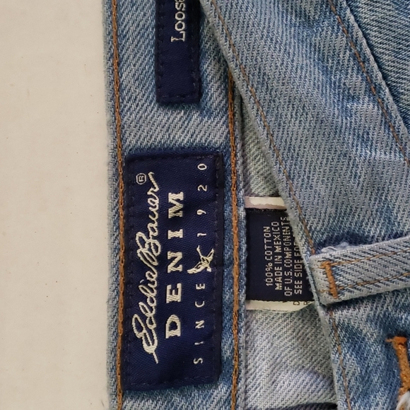VINTAGE EDDIE BAUER LOOSE FIT JEAN'S - Picture 5 of 10